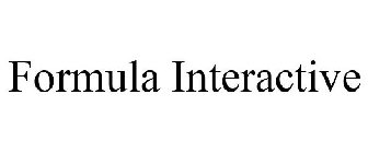 FORMULA INTERACTIVE