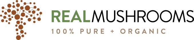 REALMUSHROOMS 100% PURE + ORGANIC