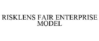 RISKLENS FAIR ENTERPRISE MODEL