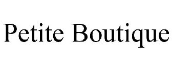 PETITE BOUTIQUE