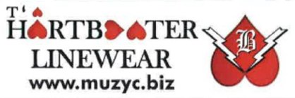 T ' A HARTBEATER LINEWEAR WWW.MUZYC.BIZ