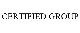 CERTIFIED GROUP