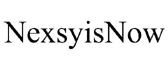 NEXSYISNOW