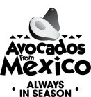 AVOCADOS FROM MEXICO ALWAYS IN SEASON