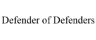 DEFENDER OF DEFENDERS