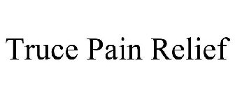 TRUCE PAIN RELIEF
