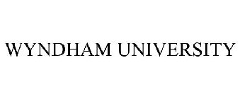 WYNDHAM UNIVERSITY