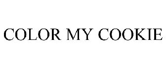 COLOR MY COOKIE