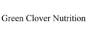 GREEN CLOVER NUTRITION