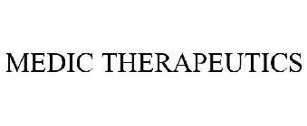 MEDIC THERAPEUTICS