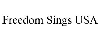 FREEDOM SINGS USA