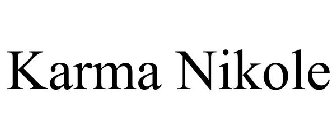KARMA NIKOLE