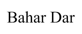 BAHAR DAR