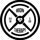 IRON THERAPY 24.7KG 0LBS