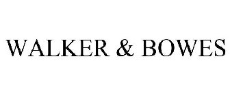 WALKER & BOWES