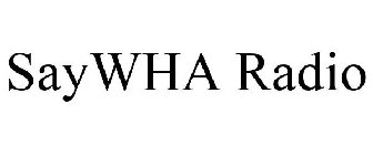 SAYWHA RADIO