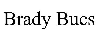 BRADY BUCS