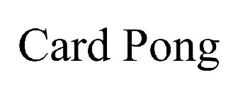 CARD PONG