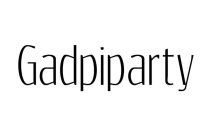 GADPIPARTY