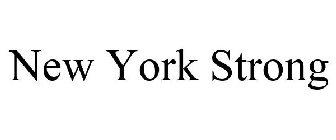 NEW YORK STRONG