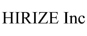 HIRIZE INC