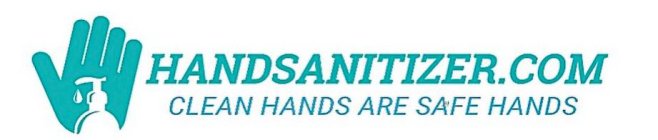 HANDSANITIZER.COM CLEAN HANDS ARE SAFE HANDS