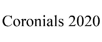 CORONIALS 2020