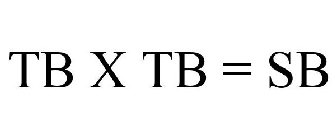 TB X TB = SB