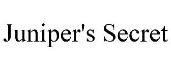 JUNIPER'S SECRET