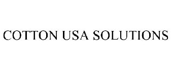 COTTON USA SOLUTIONS