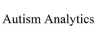 AUTISM ANALYTICS
