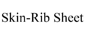 SKIN-RIB SHEET