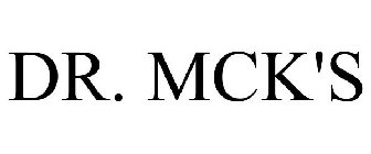 DR. MCK'S