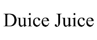 DUICE JUICE