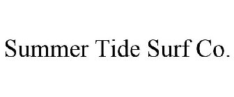 SUMMER TIDE SURF CO.