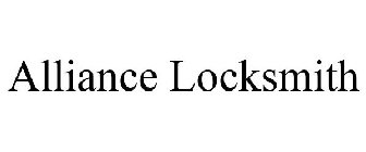 ALLIANCE LOCKSMITH