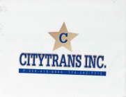 C CITYTRANS. INC P-508 -418-6000 774-243-7312