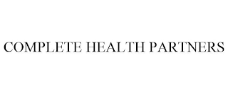 COMPLETE HEALTH PARTNERS