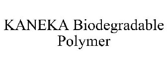 KANEKA BIODEGRADABLE POLYMER