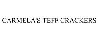 CARMELA'S TEFF CRACKERS