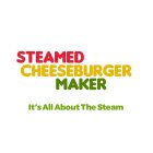 STEAMED CHEESEBURGER MAKER IT'S ALL ABOUT THE STEAM