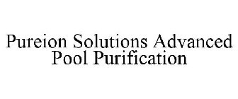 PUREION SOLUTIONS ADVANCED POOL PURIFICATION