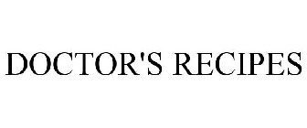 DOCTOR'S RECIPES