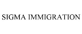 SIGMA IMMIGRATION