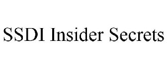 SSDI INSIDER SECRETS