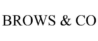 BROWS & CO.