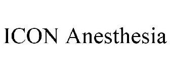ICON ANESTHESIA
