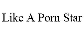 LIKE A PORN STAR