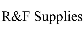 R&F SUPPLIES