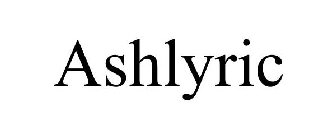 ASHLYRIC